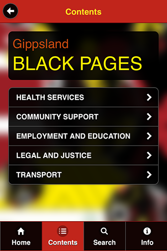 Gippsland Black Pages