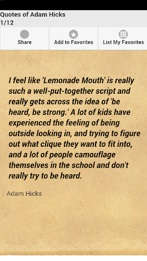 Quotes of Adam Hicks