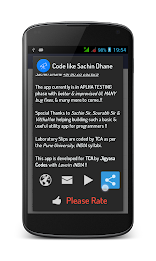 Code like Sachin Dhane UniPune poster 3