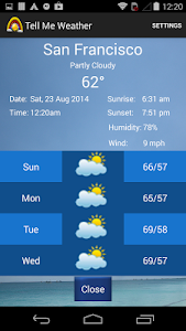 Tell Me Weather – 'Tell Me Weather' a detailed weather report app ...