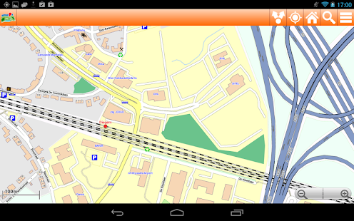 Brussels Offline mappa Map Screenshots 3