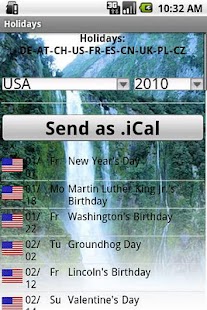 Holidays: D-A-CH-US-FR-ES-CN.. Screenshots 0