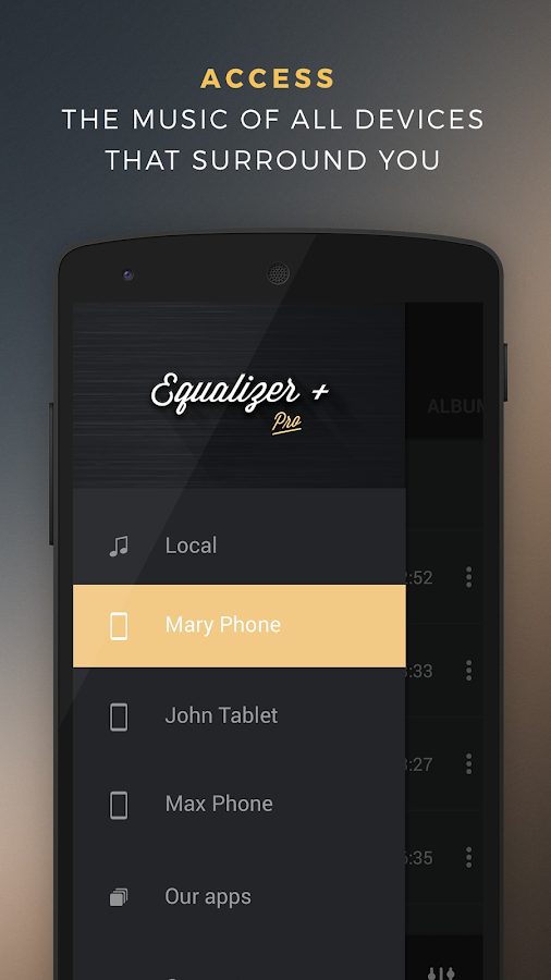    Equalizer + Pro (Music Player)- screenshot  