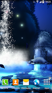 Night 3D Waterfall Wallpaper(圖3)-速報App