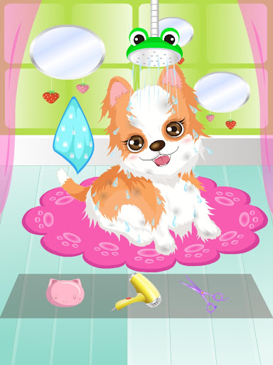 My Cute Puppy Spa Game