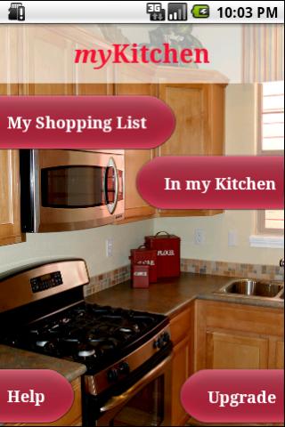 myKitchen Upgrade Screen 3