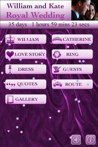 Android application A Royal Wedding Celebration screenshort