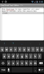 OneCloud Text Editor