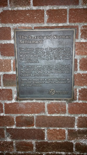 Saxon Norman Plaque