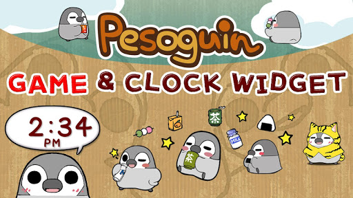 【免費休閒App】Pesoguin時鐘小工具 