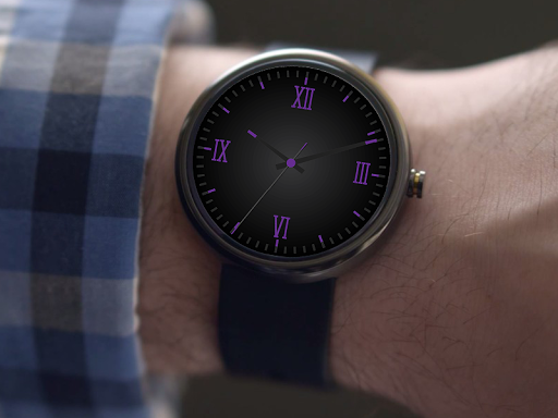 【免費個人化App】Timeless-Purple Watch Face-APP點子