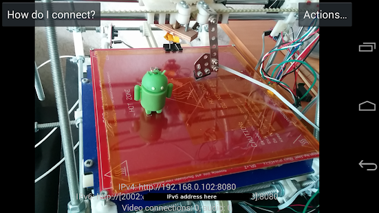 Sencilla cámara para impresora