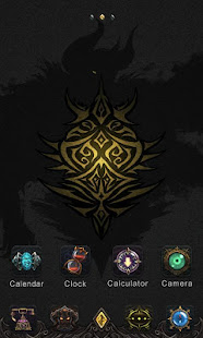 Darkness GO Launcher Theme(圖1)-速報App