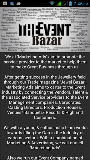 Event Bazar
