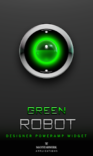 Download Poweramp Widget Green Robot APK for Android