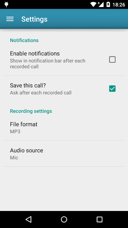 Call Recorder Pro - screenshot