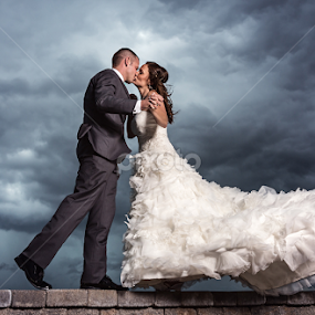 by Justin Harris - Wedding Bride & Groom