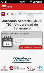 Jornada Sectorial CRUE TIC Screenshots 0