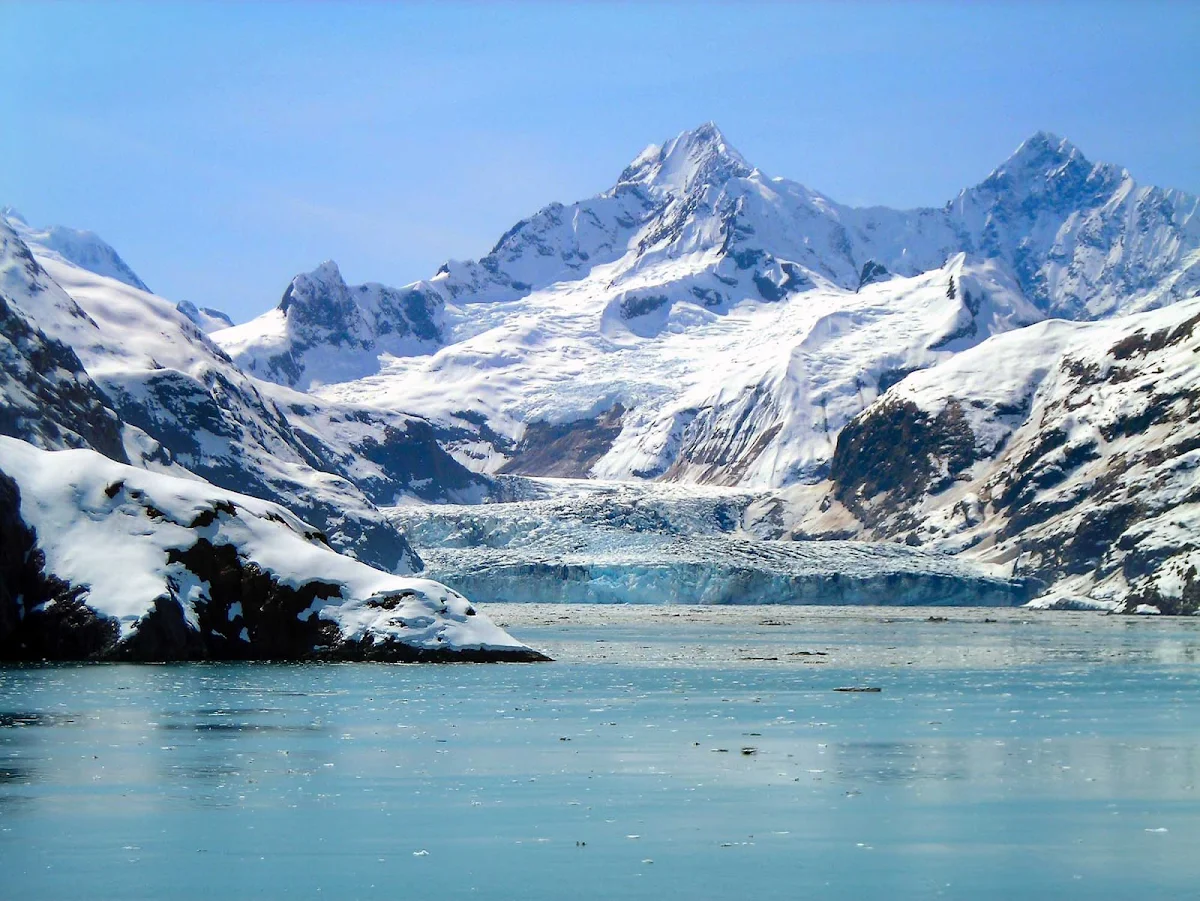 Glacier-Bay-Johns-Hopkins-Inlet - Johns Hopkins Inlet in Glacier Bay National Park.