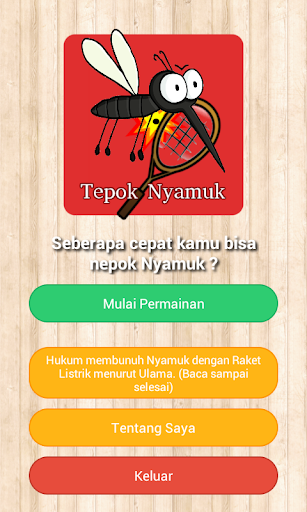 Tepok Nyamuk