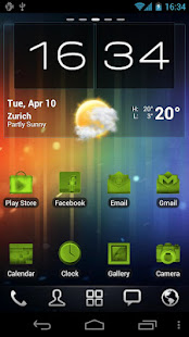Neon Green Icons Pack - ADW GO(圖1)-速報App