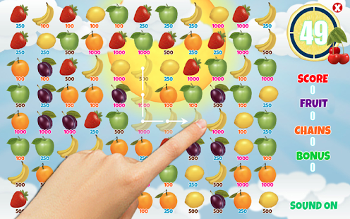 FREE Fruit Swipe Frenzy Match3 Screenshots 1
