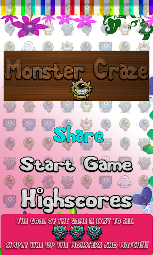 Monster Craze - Swipe to Match