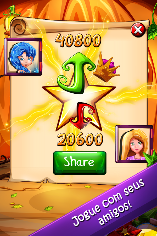   Witchy World: o jogo de puzzle: captura de tela 