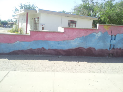 Las Cruces 'A' Mountain mural 