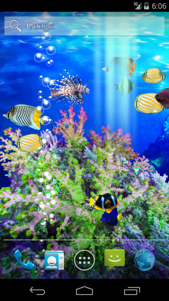 Aquarium Screen 3