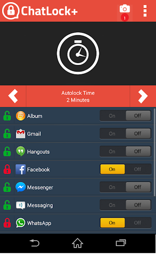 Messenger and Chat Lock 4.5.3 screenshots 2