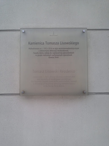 Kamienica Tomasza Lisowskiego