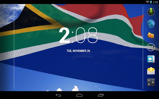 免費下載個人化APP|3D South Africa Flag LWP + app開箱文|APP開箱王