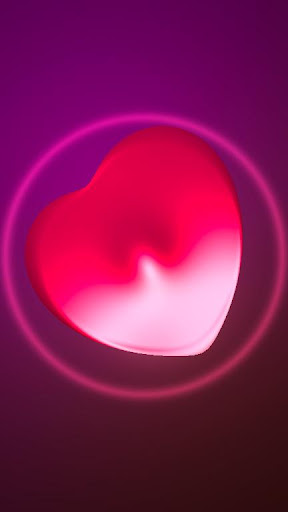 Bouncing Heart Live Wallpaper