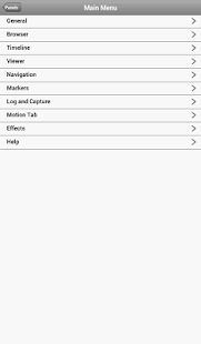 Shortcuts for Final Cut Screenshots 4