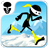 Angry Ninja - Running Games mobile app icon
