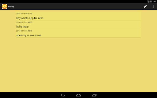 【免費生產應用App】Speechy Note-APP點子