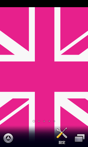 핑크 UnionJack 배경 화면