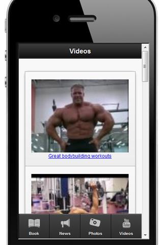 Bodybuilding Workouts Screen 3