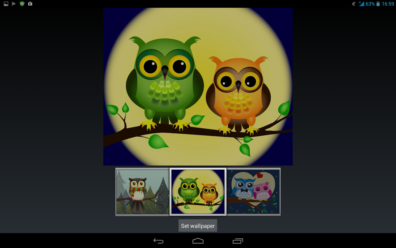 Burung Hantu Tema Apl Android Di Google Play