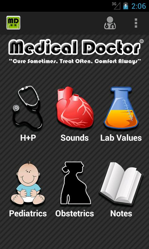 Android application Medical Doctor: Reference Tool screenshort