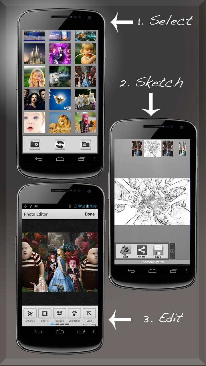 Sketches Pro Screen 1