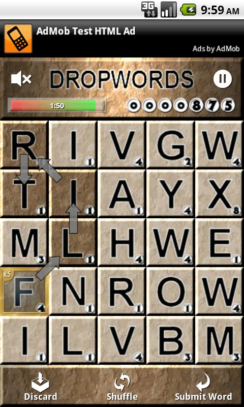 Dropwords Android