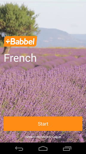 Learn French with Babbel