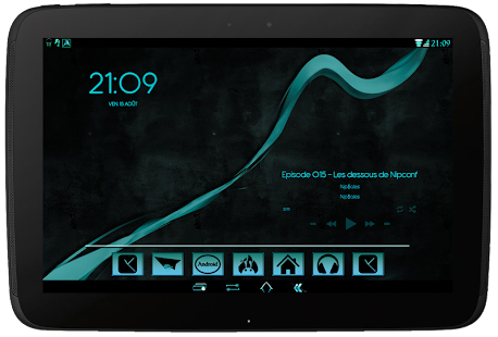 ReBorn Cyan - CM AOSP Theme