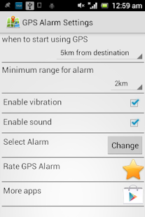 GPS ALARM Screenshots 3