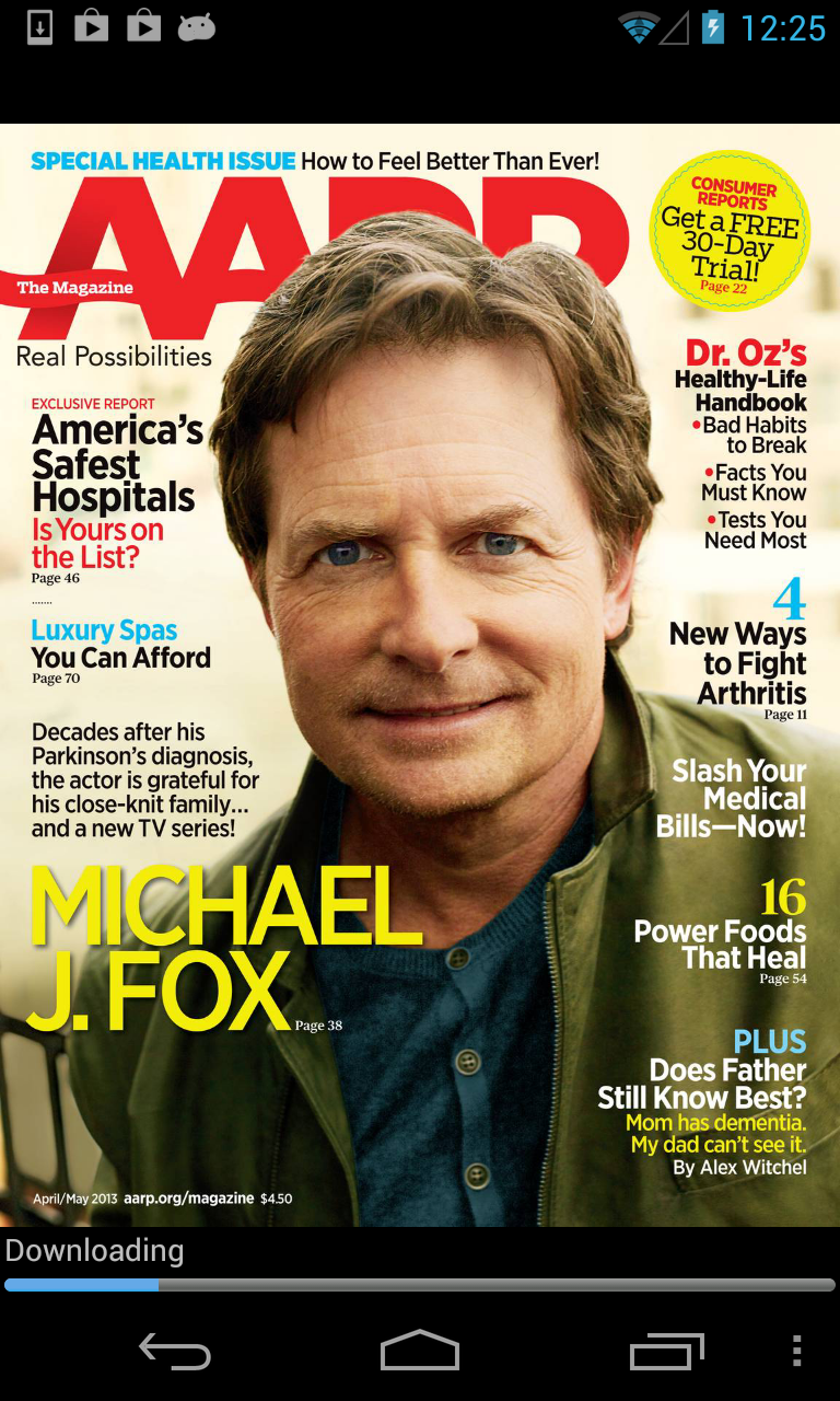 AARP The Magazine (Android) reviews at Android Quality Index
