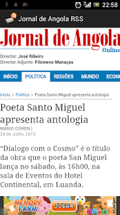 免費下載新聞APP|RSS Reader - Jornal de Angola app開箱文|APP開箱王