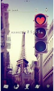 icon&wallpaper-Stop for Love- - Cute heart traffic light ...