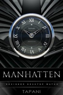 Download MANHATTEN STYLE CLOCK WIDGET APK for Android